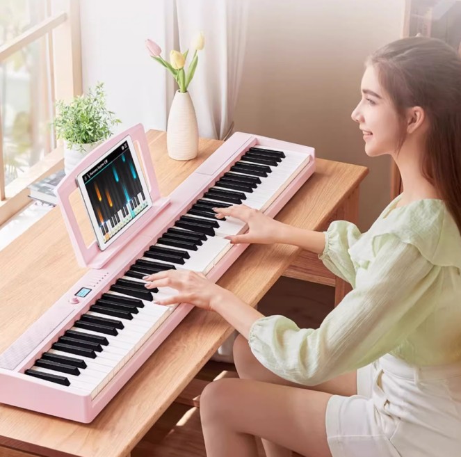 高顏值智能鋼琴新寵，特倫斯V30 Pro折疊琴出圈了！